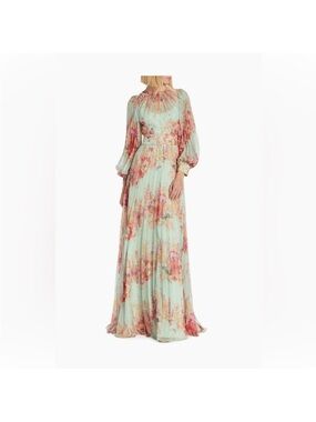 Teri Jon by Rickie Freeman Floral Gown/ Maxi dress